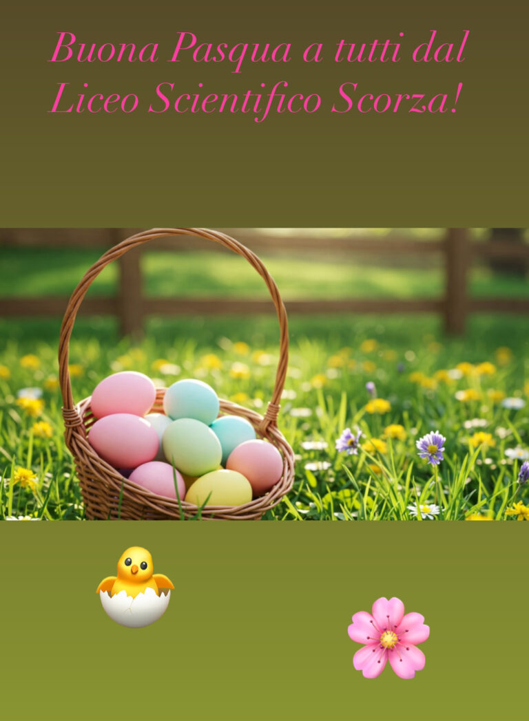 Gli auguri di Pasqua della Dirigente Scolastica