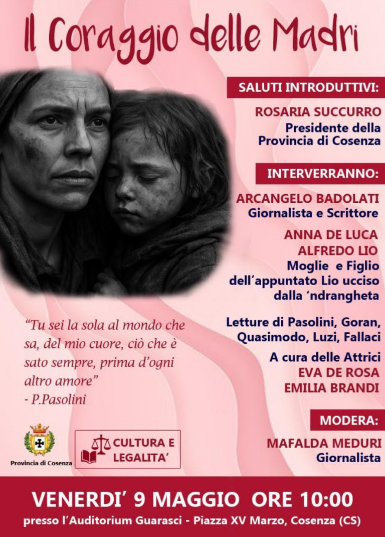 Gli studenti del Liceo Scorza per la legalità