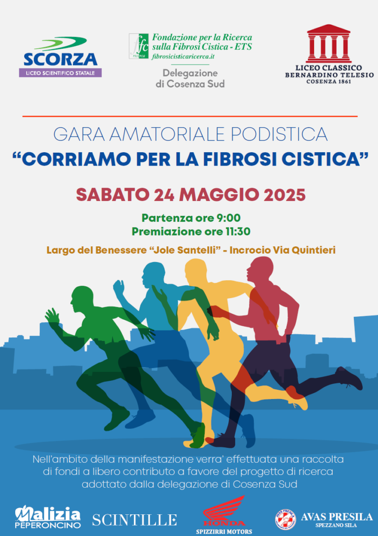 CORRIAMO PER LA FIBROSI CISTICA