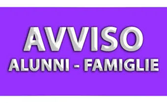 AVVISO STUDENTI PRIMA CLASSE A.S. 2025.2026